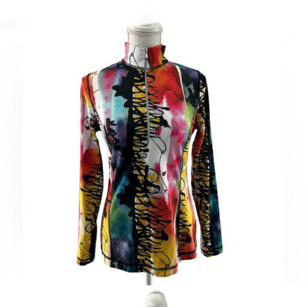 Snoskins Microfiber Half-Zip Base Layer Top